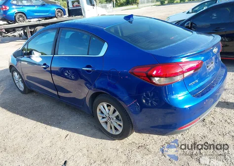 2017 Kia Forte S из США, поврежденный, VIN 3KPFL4A71HE129047